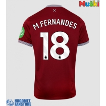 West Ham United Mateus Fernandes #18 Domaci Dres 2025-26 Kratak Rukav